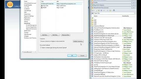 Mainsoft SharePoint Integrator for Lotus Notes 1.5 Demo (Part 1 of 2)