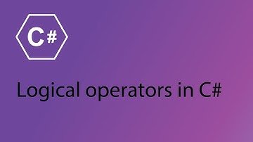 C# Programming Tutorial 8 - Logical operators