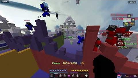 Hypixel Bridge 3v3v3v3 World Record Win Time (44 seconds!)