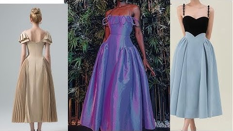 how to draft / cut a skirt with added fullness/ side gather