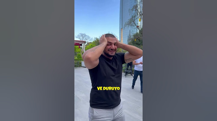 Harika bir sürpriz yaşayan adam