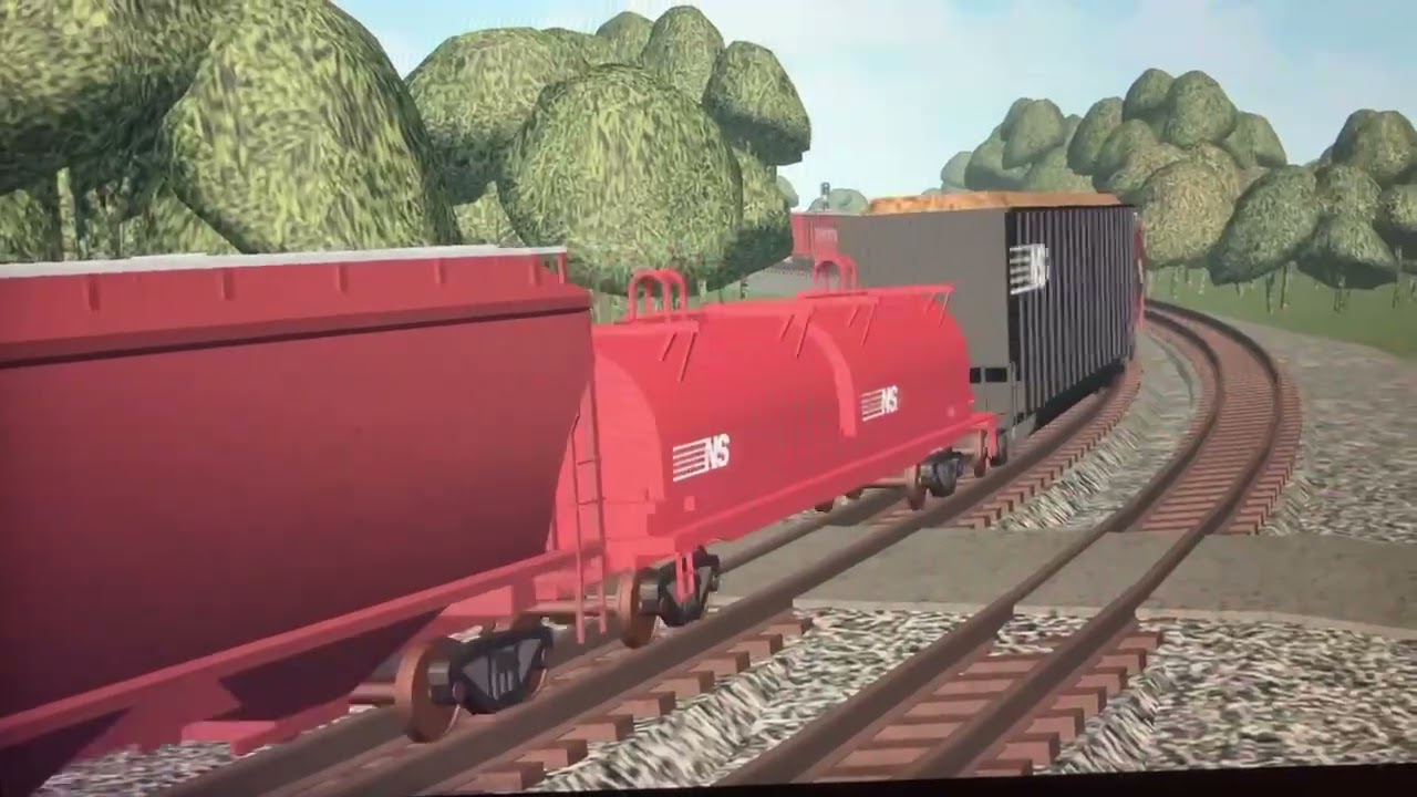 NS 177 lead with a Dash 9 Whiteface & 1066 in SL