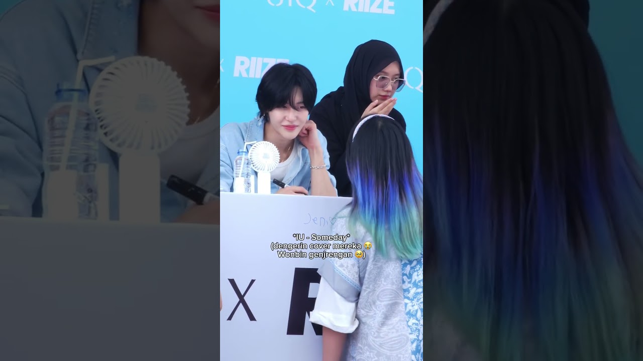 OFFLINE FANSIGN with RIIZE 🧡 [UIQ X RIIZE in JAKARTA]