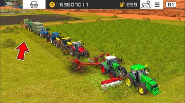 10x Work With 4 Player In Fs 18 | Fs 18, 4 Player Gameplay | Timelapse