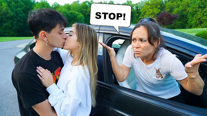 Being PDA With Girlfriend In FRONT Of MOM To See H...