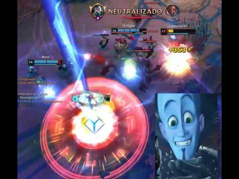 Zilean and Lulu bullying a poor Cho'gath