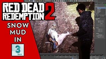 Tutorial RDR2 Snow in 3dsmax