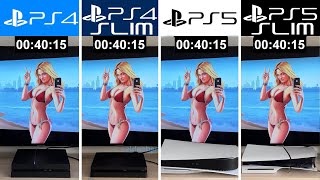 PS5 slim VS PS5 fat VS PS4 slim VS PS4 fat | GTA 5