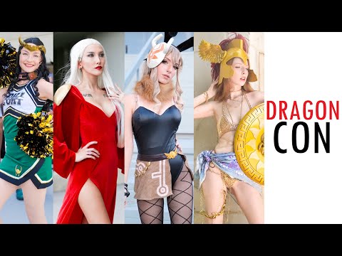 THIS IS DRAGONCON ATLANTA COMIC CON 2022 DRAGON CON BEST COSPLAY MUSIC VIDEO BEST COSTUMES ANIME CMV