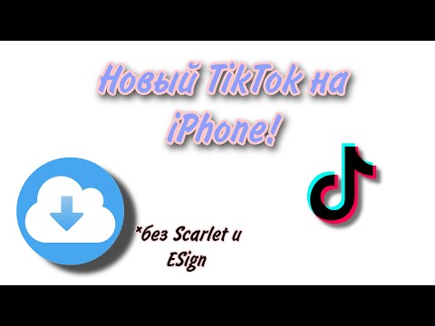 КАК СКАЧАТЬ НОВЫЙ ТИК ТОК МОД НА АЙФОН? БЕЗ СКАРЛЕТ