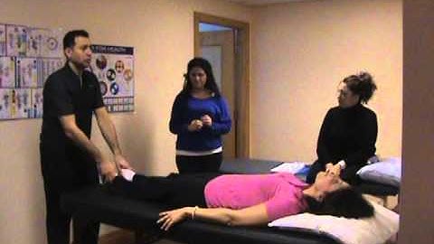 Touch For Health Level 3 Muscle Testing Demonstration Part 1