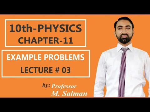 10th Class | Physics | Chapter 11 | Example Problem 11.3 | Sound |Lec ...