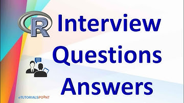 R Programming Language Interview Questions and Answers
