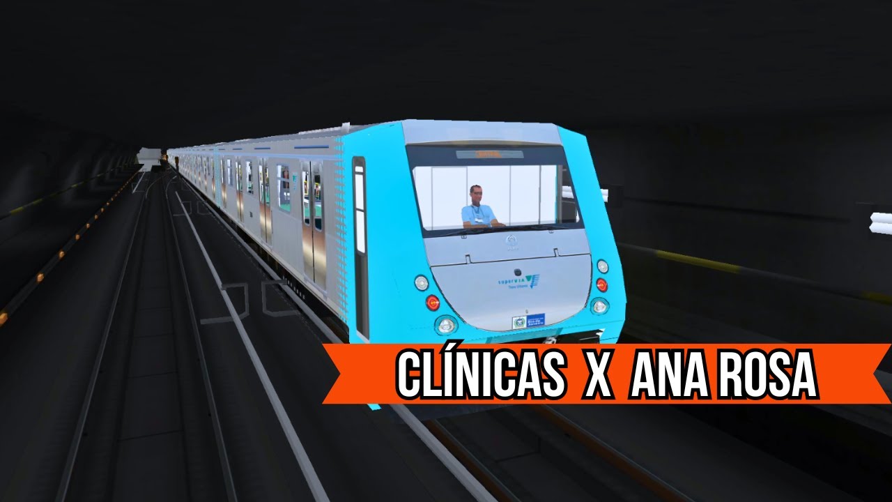 🔴Open BVE | Metrô Série Supervia RJ | Linha 2 Verde SP | Clínicas x Ana ...