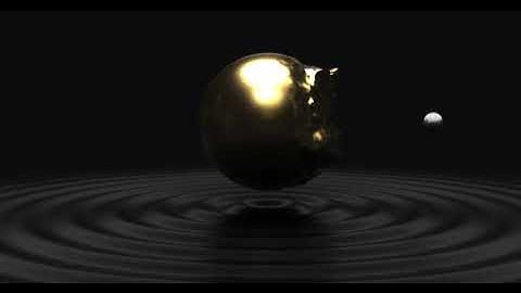 Blender Simulation 01 . Sin waves serenity combined with noisy aversion animation
