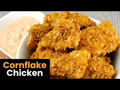 Video: Hoe Om Cornflakes Gepaneerde Hoenderpote Te Maak