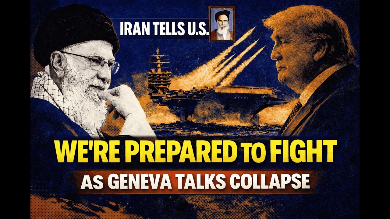 Iran Warns U.S.: “We’re Prepared to Fight” Amid Geneva Nuclear Talks