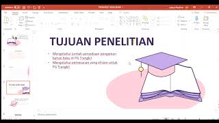 PRESENTASI TUGAS BESAR   METODOLOGI PENELITIAN