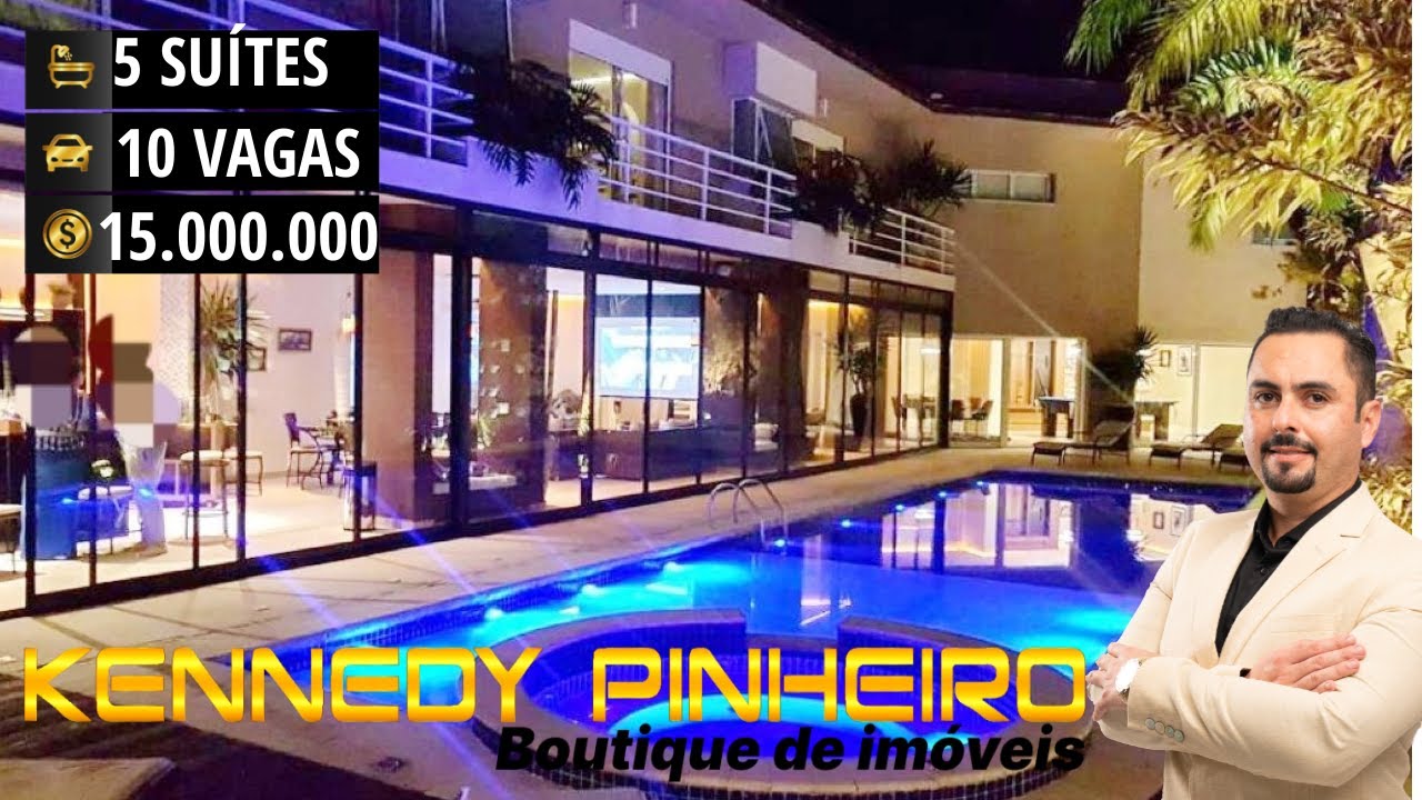 Casa 5 suítes Swiss Park para uma família moderna que busca conforto e sofisticação!