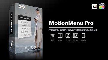 MotionMenu Pro - Professional Drop Down List Tools for Final Cut Pro - Pixel Film Studios