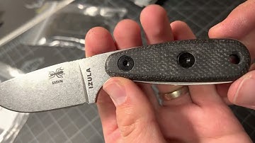 Installing Micarta Scales on ESEE Izula S35VN