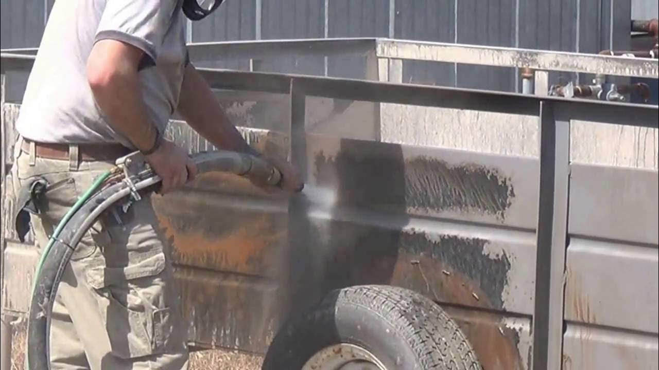 Dustless Blasting Vehicle Trailer YouTube