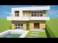 Minecraft - Como fazer uma Casa Moderna Pequena