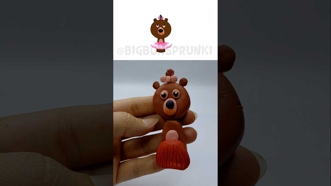 I making sprunki OC Diamond from Save The Shapes with clay 