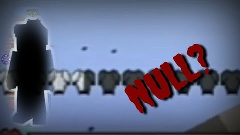 HUNTING THE NULL(SIGHTING AND THEORY)