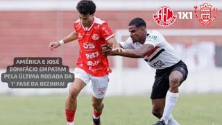 América SP 1X1 José Bonifácio - Campeonato Paulista Segunda Divisão 2026 | 10° Rodada.