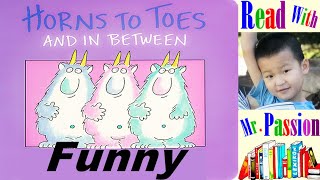 VERY FUNNY! FUN! KIDS READ ALOUD BOOKS-Horns to Toes and in Between-Reading Storytime Bedtime Story