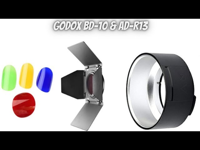 Combo Bộ chóa đèn barndoor cánh ve fill màu Godox BD-04 - AUG Camera | Việt Nam