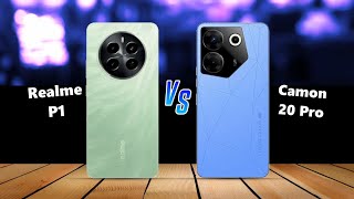 Realme P1 ⚡ VS ⚡ Tecno Camon 20 PRO Full Comparison