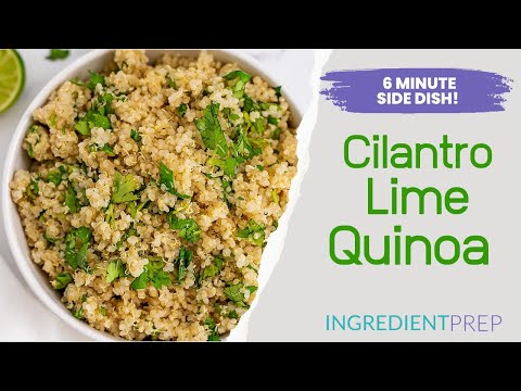 Garlic Lime Quinoa