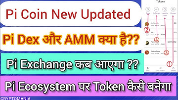 Pi Dex और AMM क्या है ? Pi Network New Update Today | Waht is Pi Dex , AMM & Liquidity Pool | Pi 
