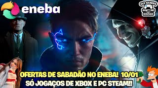 Promoções Xbox no site Eneba 10/01 - Hoje tá bombando pra todos os gostos, Xbox, PC...