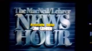 PBS NewsHour End Credits with (Satumba 1976) LBS Communications logo