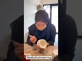 Handbuilt pinched ceramic mug  gawes student works