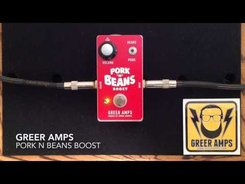 Greer Amps Pork 'N' Beans Boost (Pre-Owned) #5484