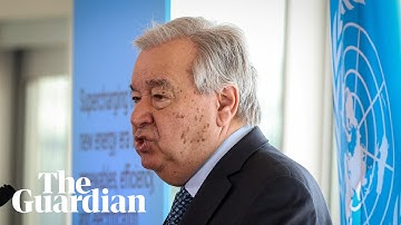 Fossil fuels are ‘running out of road’, UN chief says