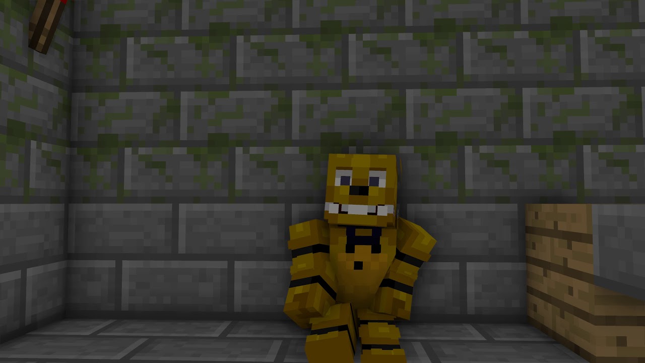 Purple Guy Springlock death scene | (Minecraft Animation) - YouTube