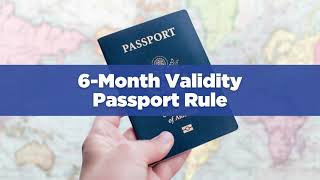 What Is The Six-Month Validity Passport Rule?🤔