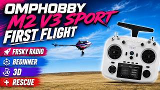 OMP M1/M2 V3 First Flight for Beginners including Attitude/3D/Rescue Modes