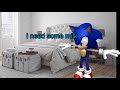 POV: sonic breaks into your house and needs some milk