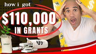 How I got $110K in Grants for my Unclaimed Funds Business