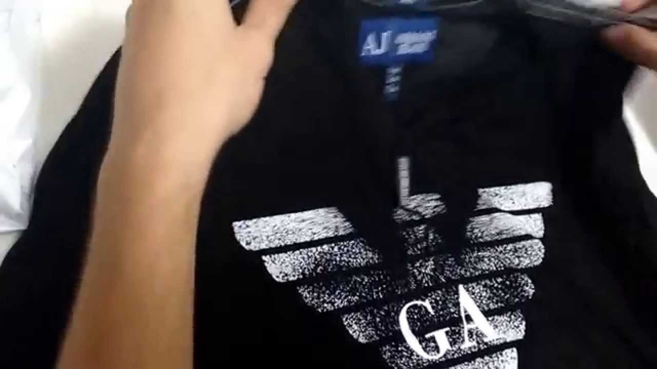 camiseta armani jeans original