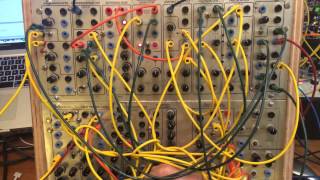 VINTAGE SERGE PATCH "PARTICLES"