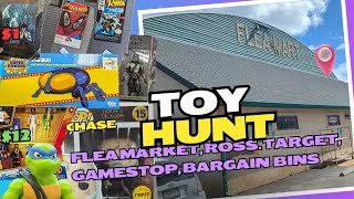 Toy Hunt | Flea Market Finds, Bargain at the Bins, Target, Walmart, GameStop and let's check Macy's