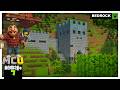 Building a Mining കോട്ട | മലയാളം Minecraft Bedrock Let's Play - MCU 07