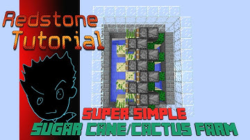 DUAL SUGAR CANE AND CACTUS FARM | FULLY AUTOMATIC | INIFINITELY STACKABLE | 1.12 | SUPER SIMPLE